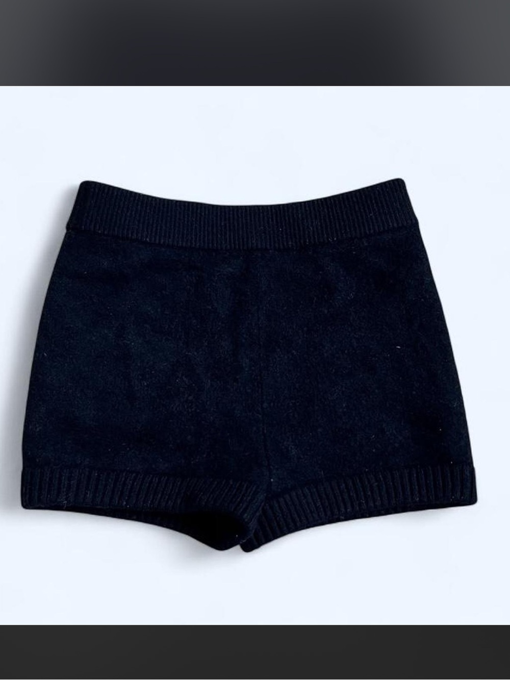 Naadam cashmere cropped shorts under layer
